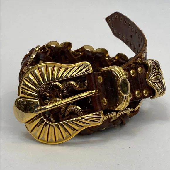 Nanni | Accessories | Vintage Nanni Milano Leather Decadent  display picture 2
